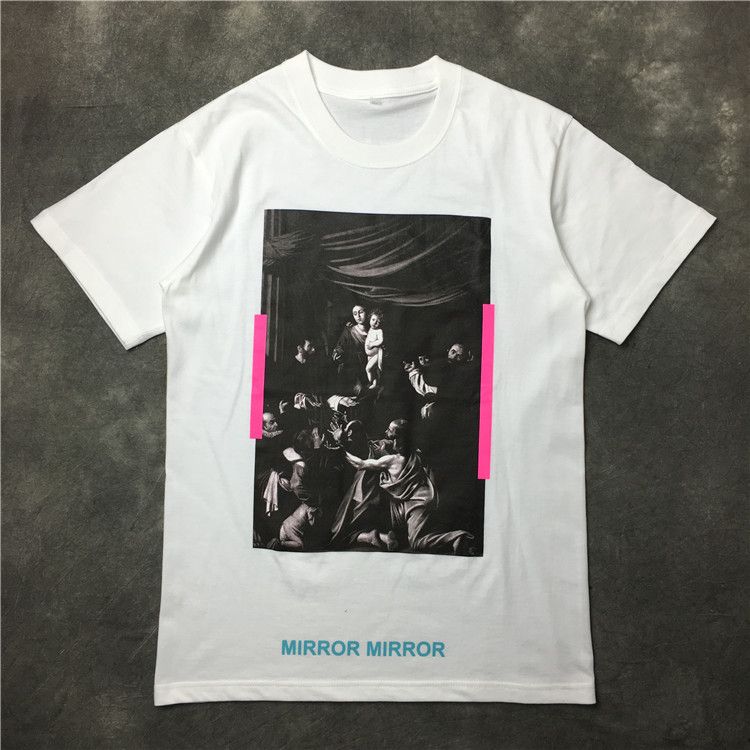 off white painting tee