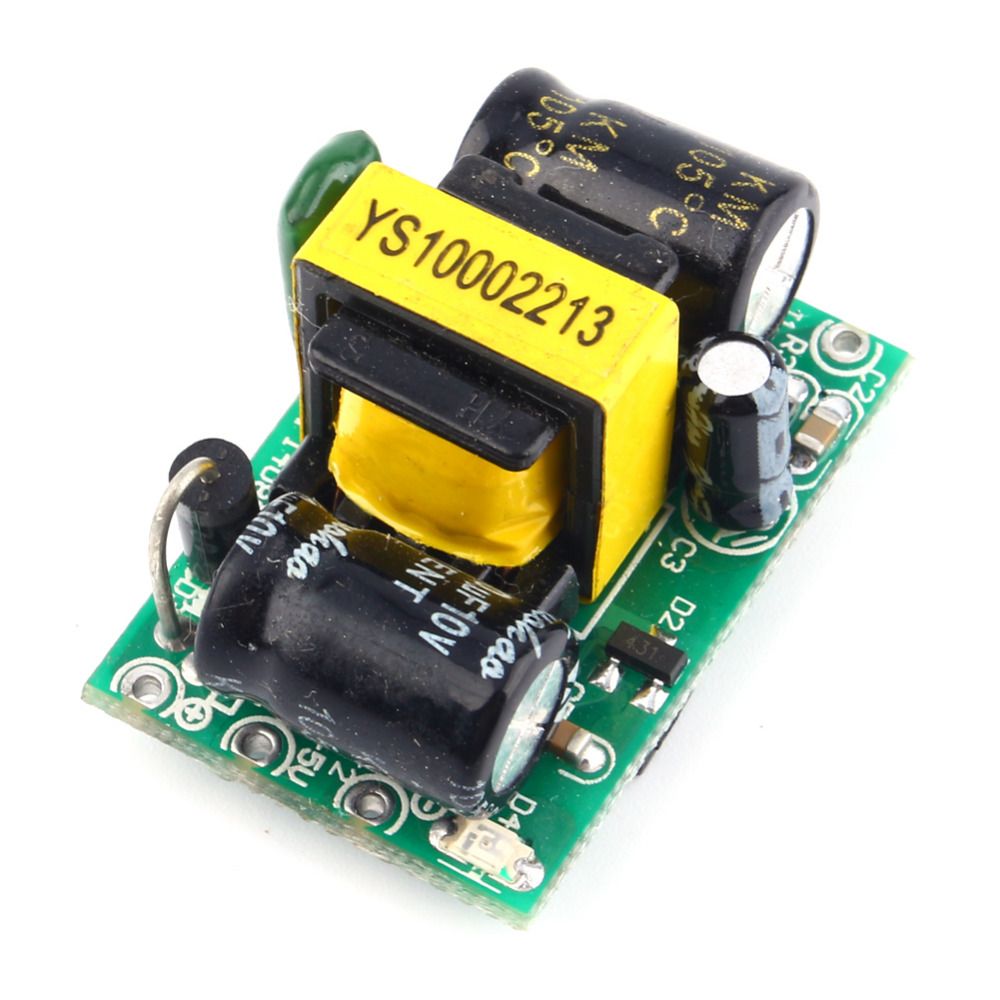 10PCS AC-DC 12V 450mA 5W Power Supply Buck Converter Step Down Module 