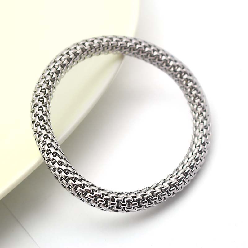 Silber elastisches Armband