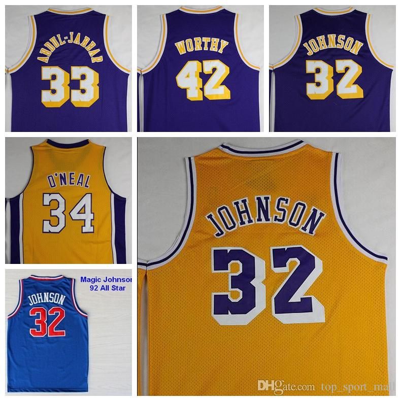 magic johnson jersey dhgate