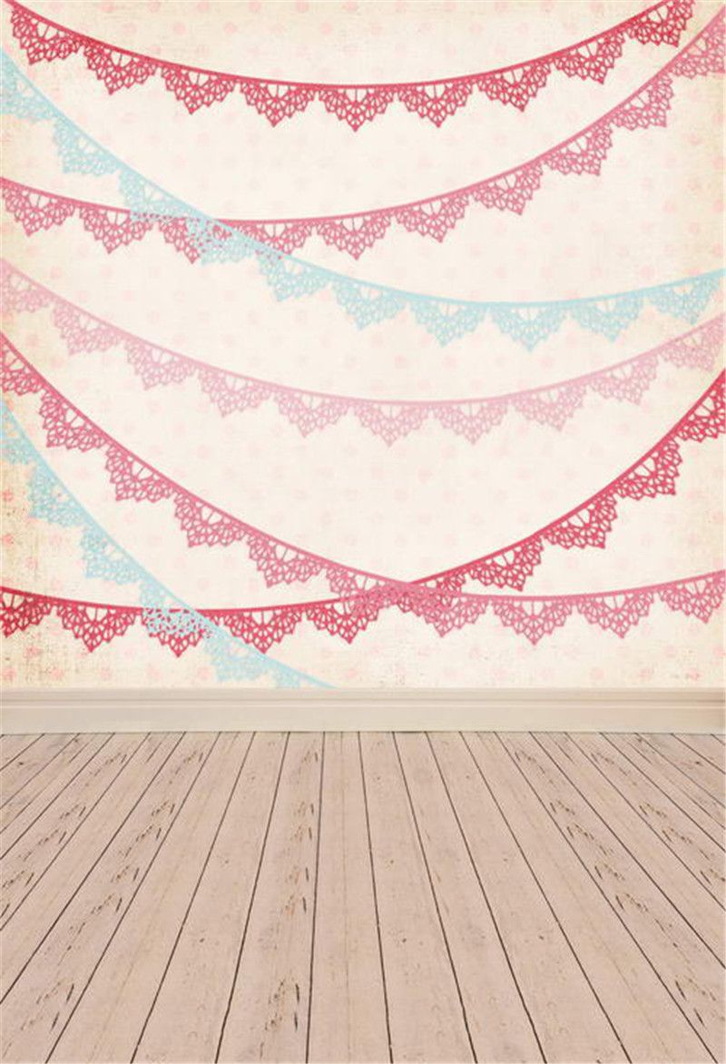 wall backgrounds for party on 2021 Pink Flags Wall Children Kids Birthday Party Photography Backdrops Wooden Floor Festival Decoration Wedding Photo Studio Background Vintage From Cymbozin Backdrops 16 99 Dhgate Com