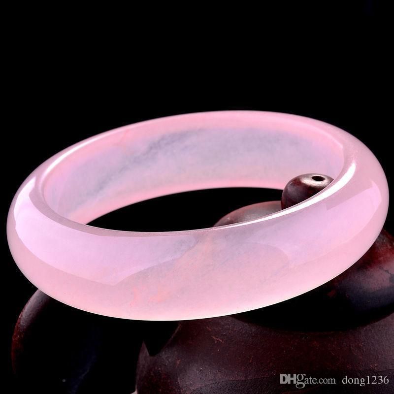 pink jade ring