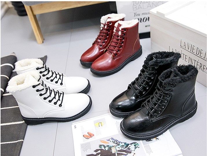 Acquistare 2017 Nuovi Stivali Invernali. Scarpe Calde Bianche. Scarpe  Imbottite Di Cotone. Stivali Impermeabili Scarpe Da Donna. Stivali Da  Donna.Martin Boots.Ankle Boots. Economico | Consegna Veloce E Qualità |  It.Dhgate