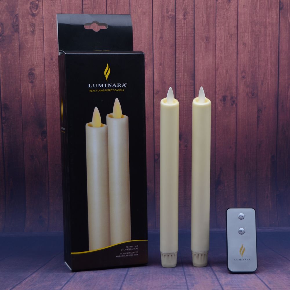 luminara taper candles bed bath and beyond