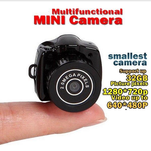 Mini Camera Y2000 480P HD cam Video Voice Recorder Micro Cam Smallest Camara DV Espia Digital