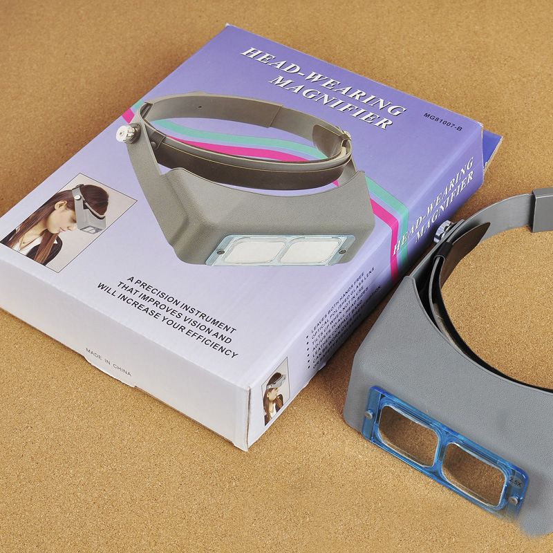 Wholesale Glass Lens 1.5X 2X 2.5X 3.5X Optivisor Headband Magnifier Watch  Repair Magnifying Glasses Magnifying Eye Lupa From Dejx, $44.14