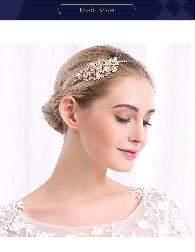 gold hair fascinators for weddings