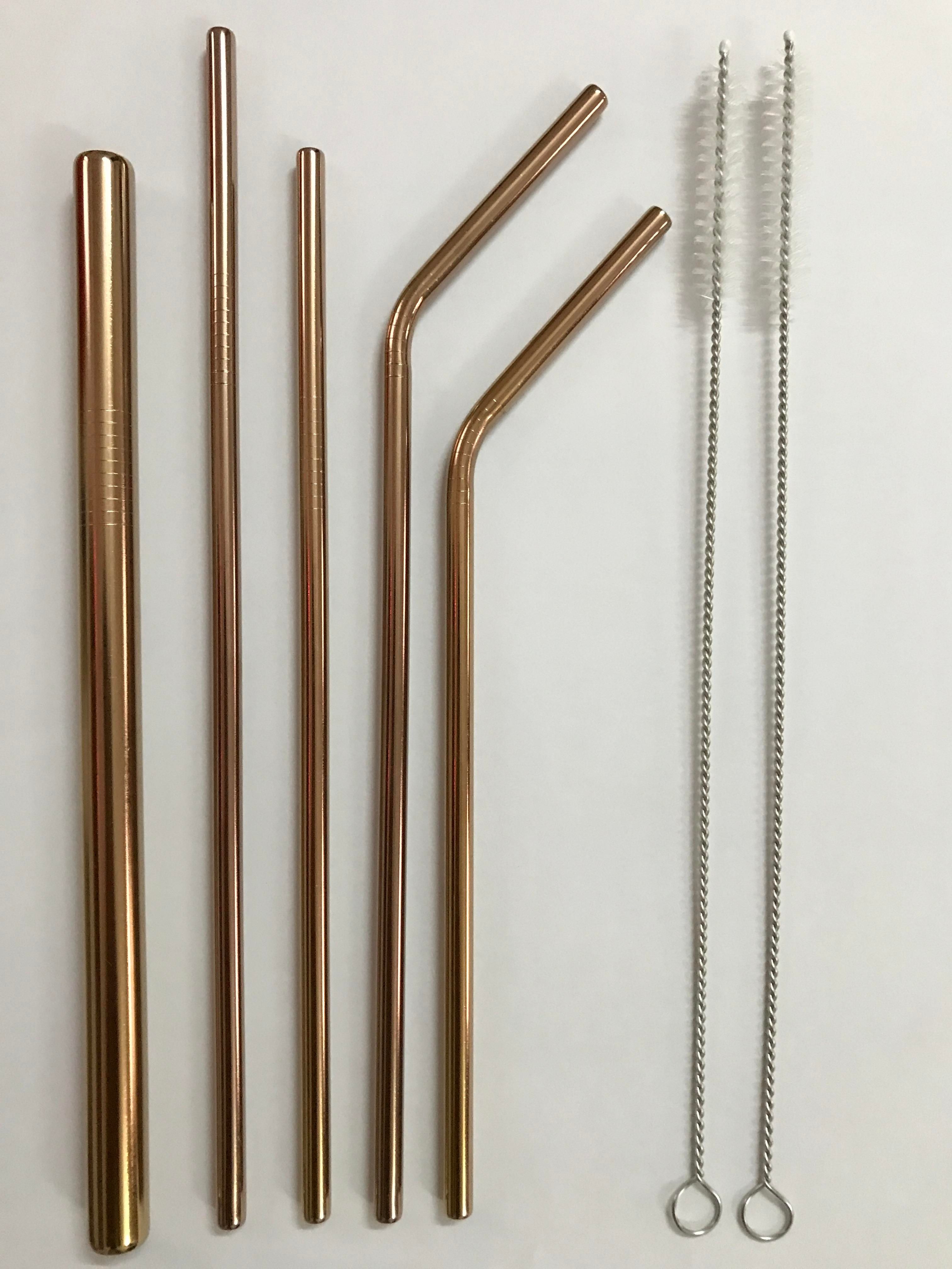 Reusable Copper Drinking Straws Stainless Steel Straw From Megansun, 1
