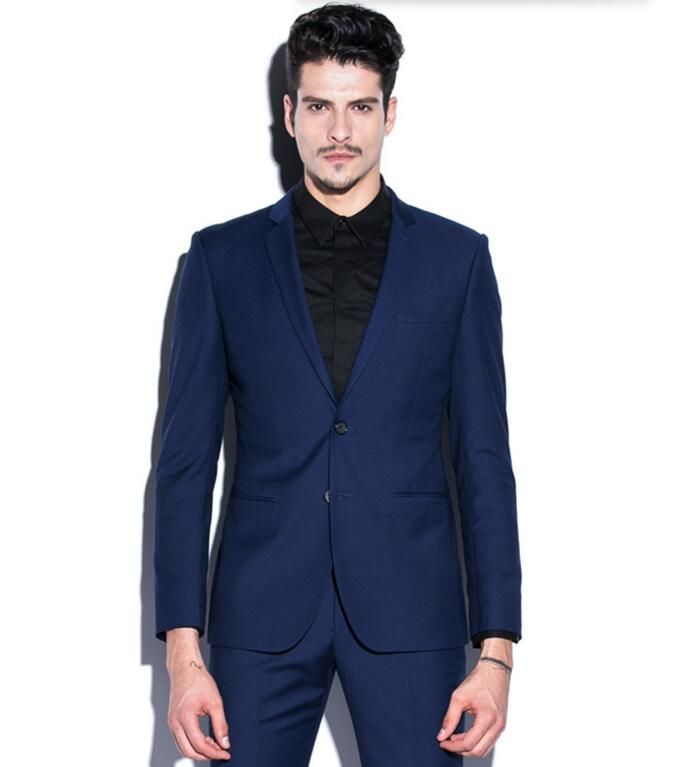 Grosshandel Neue Ankunft Manner Anzug Mode Manner Hochzeit Smoking Anzuge Schwarz Revers Einreiher Prom Anzug Smoking Groomsman Anzug Jacke Pants Von Antu186 78 48 Auf De Dhgate Com Dhgate