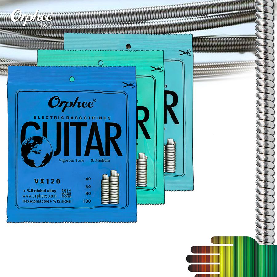 Compra Fuerte Durabilidad Orphee Bajo Eléctrico Cuerdas De Acero Hexagonal  De Acero Aleación De Aleación De Níquel Cuerdas De Bajo Barato | Entrega  Rápida Y Calidad | Es.Dhgate