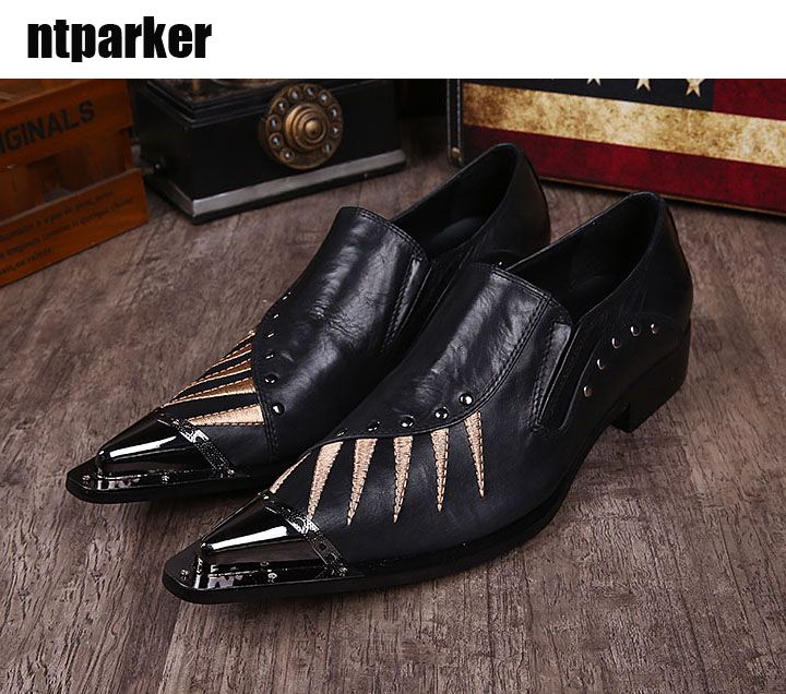 2019 New Stylish Formal Leather Shoes 