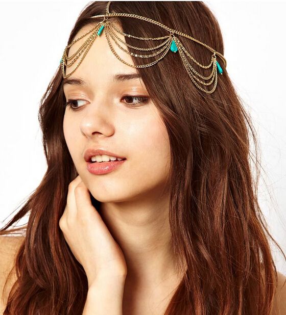 New Hair Accessories Charm Gothic Bohemian Boho Hair Crown Cuff