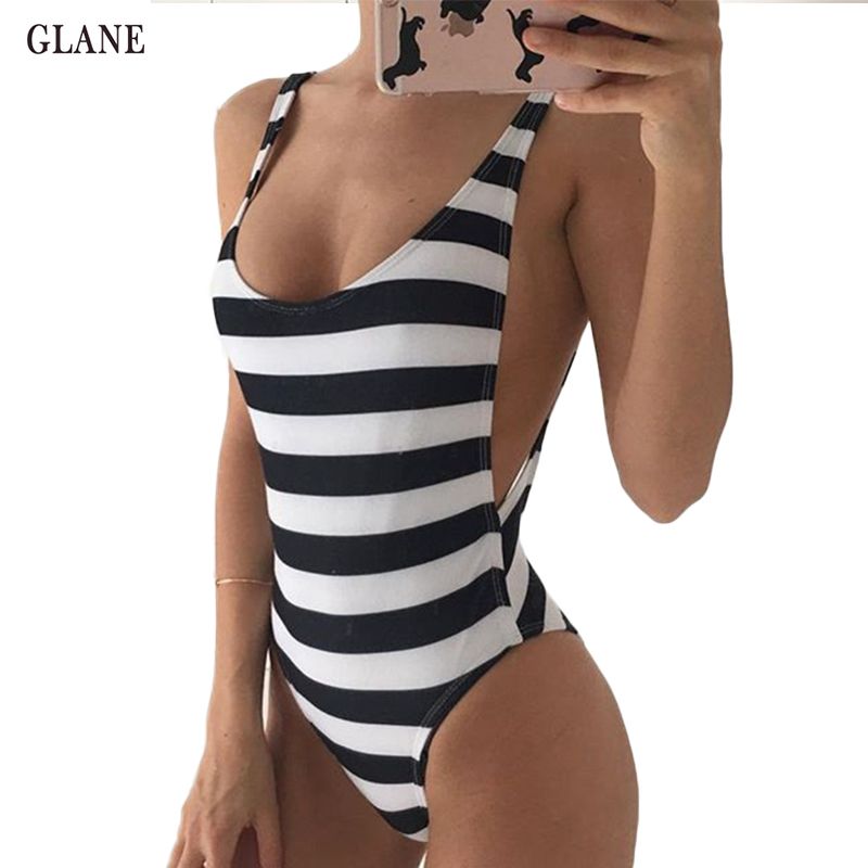 black v neck bathing suit