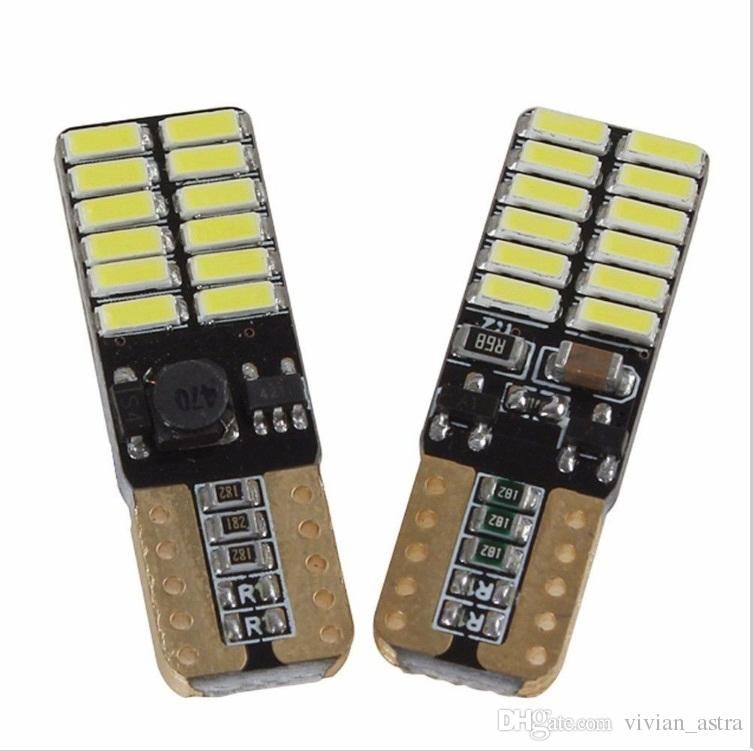 2x Canbus Sans Erreur 8 Smd Led Xénon HID Blanc Pur W5W T10 501 ampoules côté 2x Canbus Sans Erreur 8 Smd Led Xénon HID Blanc Pur W5W T10 501 ampoules côté