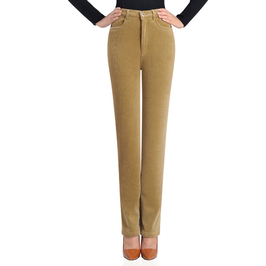 Compra Straight Cintura Alta Pantalones De Gamuza Mujeres Más Palazzo Pant  Warm Winter Velvet Broeken Cintura Suelta Mujer Pantalones Verano KC7F173  Barato | Entrega Rápida Y Calidad | Es.Dhgate