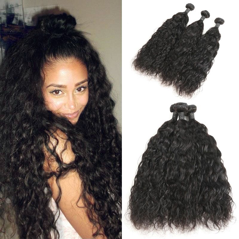 Brazilian Natural Wave Hair Virgin Remy Human Hair Bundles 8