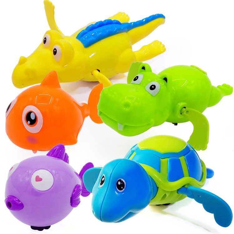 wind up frog bath toy