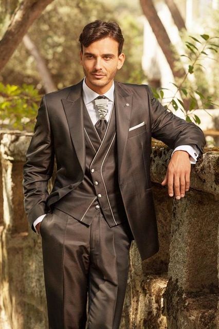 coat pant dark brown