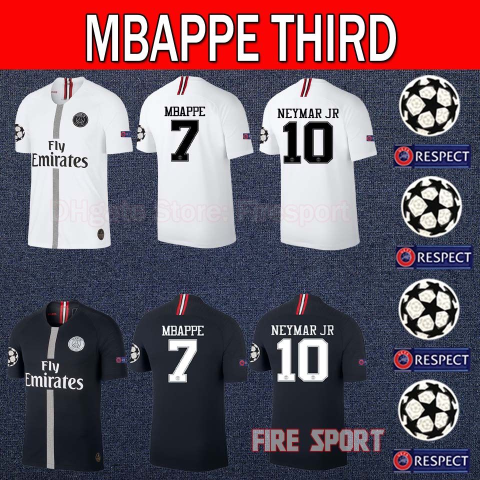 mbappe black jersey