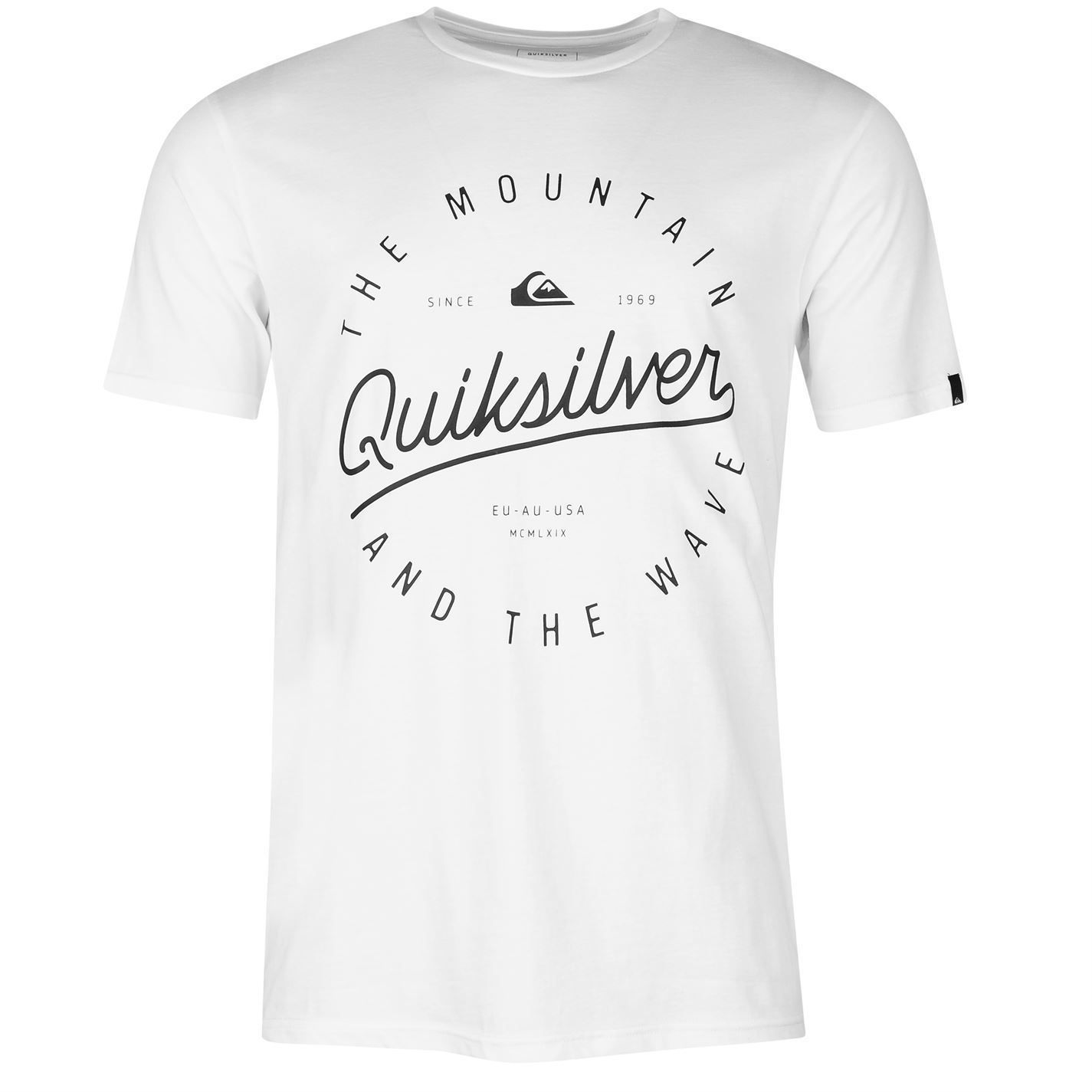 camiseta blanca quiksilver