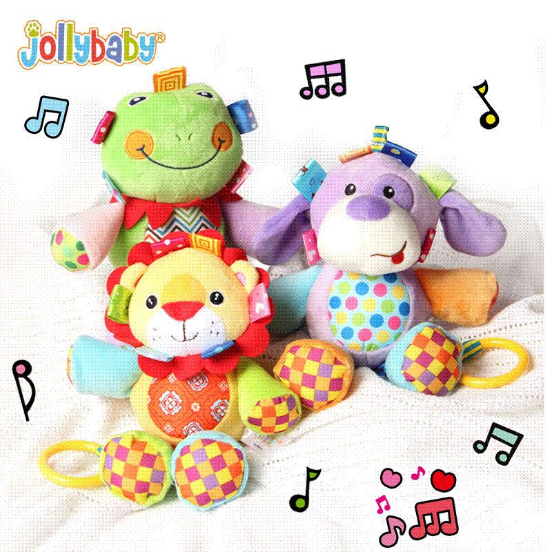 colgante, Juguetes para bebés Jollybaby carrito de regalo de Navidad colgante, Juguetes para bebés Jollybaby carrito de regalo de Navidad