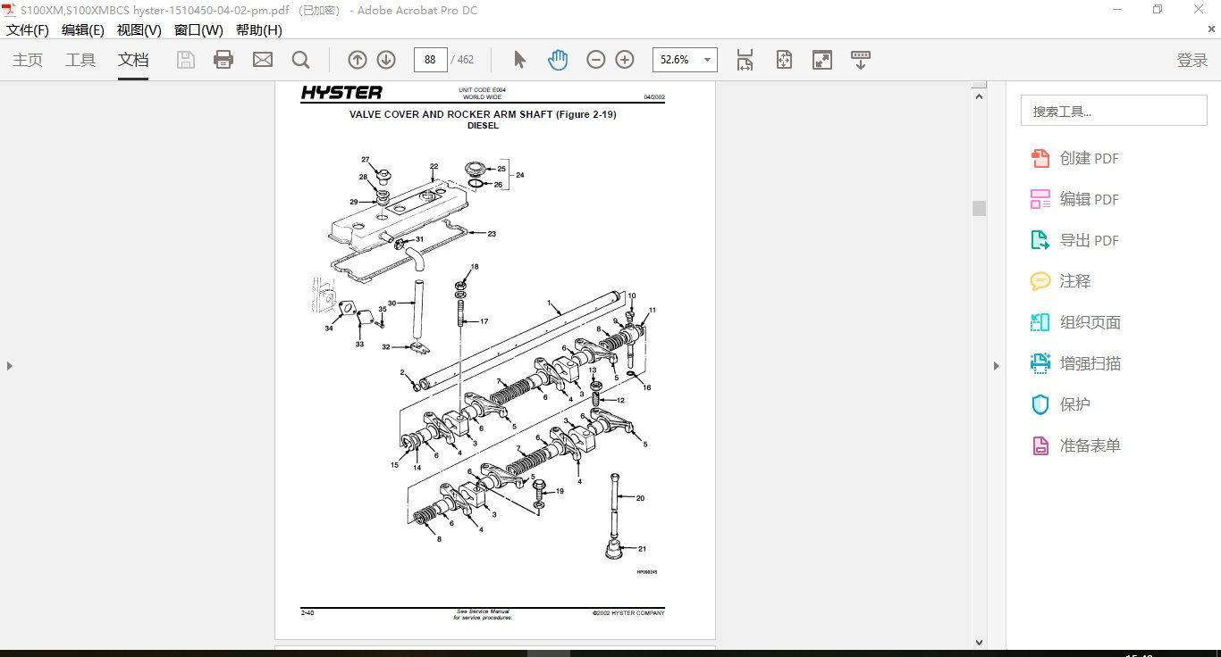 Compre Hyster Forklift Piezas De Repuesto Y Manuales De Servicio PDF Full  Set Manual DVD Para Modelos Antiguos A $100.51 Del Haoxikeji | DHgate.Com