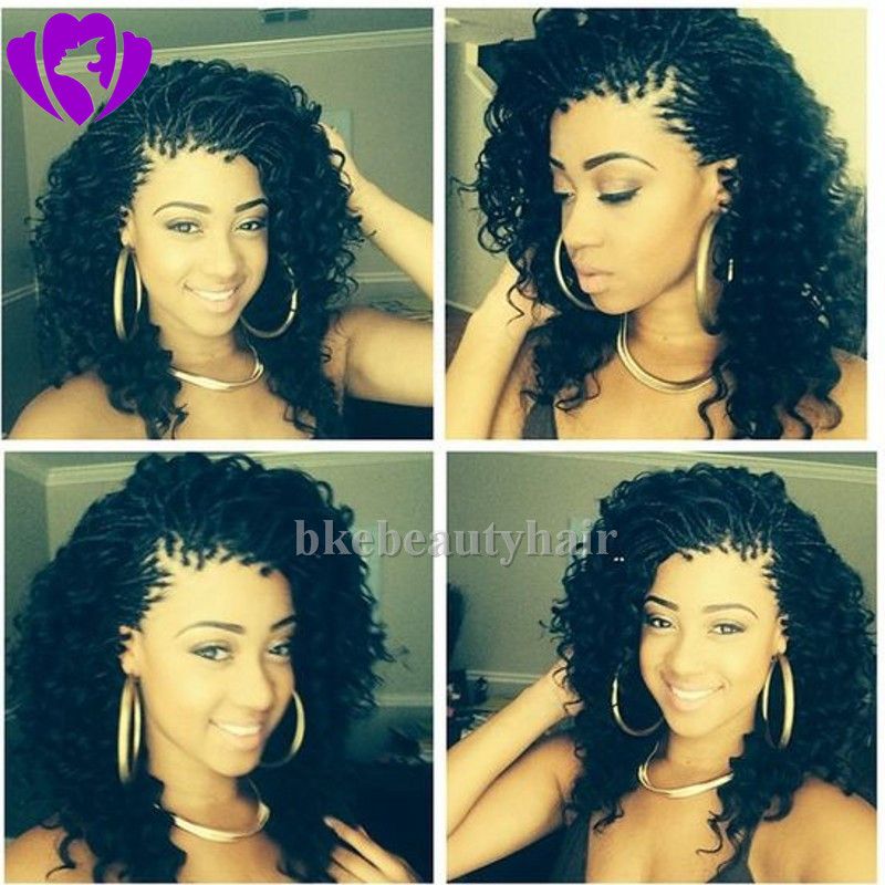 Hotselling black /brown /blonde short Braids Wig With Baby Hair box braids Synthetic Lace Front Wig Hotselling black /brown /blonde short Braids Wig With Baby Hair box braids Synthetic Lace Front Wig