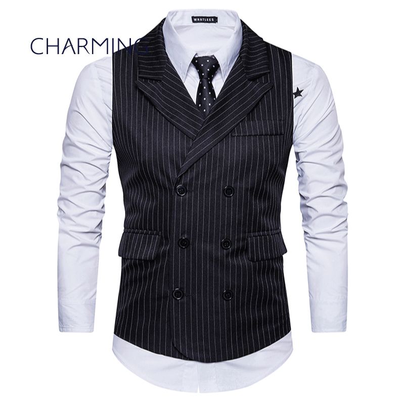 Acquistare Gilet Bello Uomo Gilet Uomo Gessato Senza Maniche Gilet Cool Gilet  Uomo Mens Firmati Economico | Consegna Veloce E Qualità | DHgate Italy