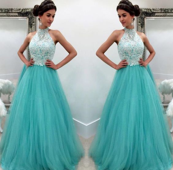 aqua prom dresses 2019