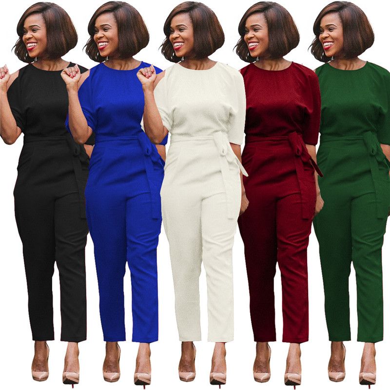 women's business jumpsuit