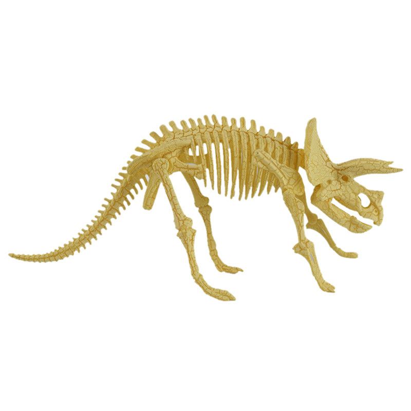 Assorted Plastic Dinosaurs Fossil Skeleton Dino Figures Kids Birthday