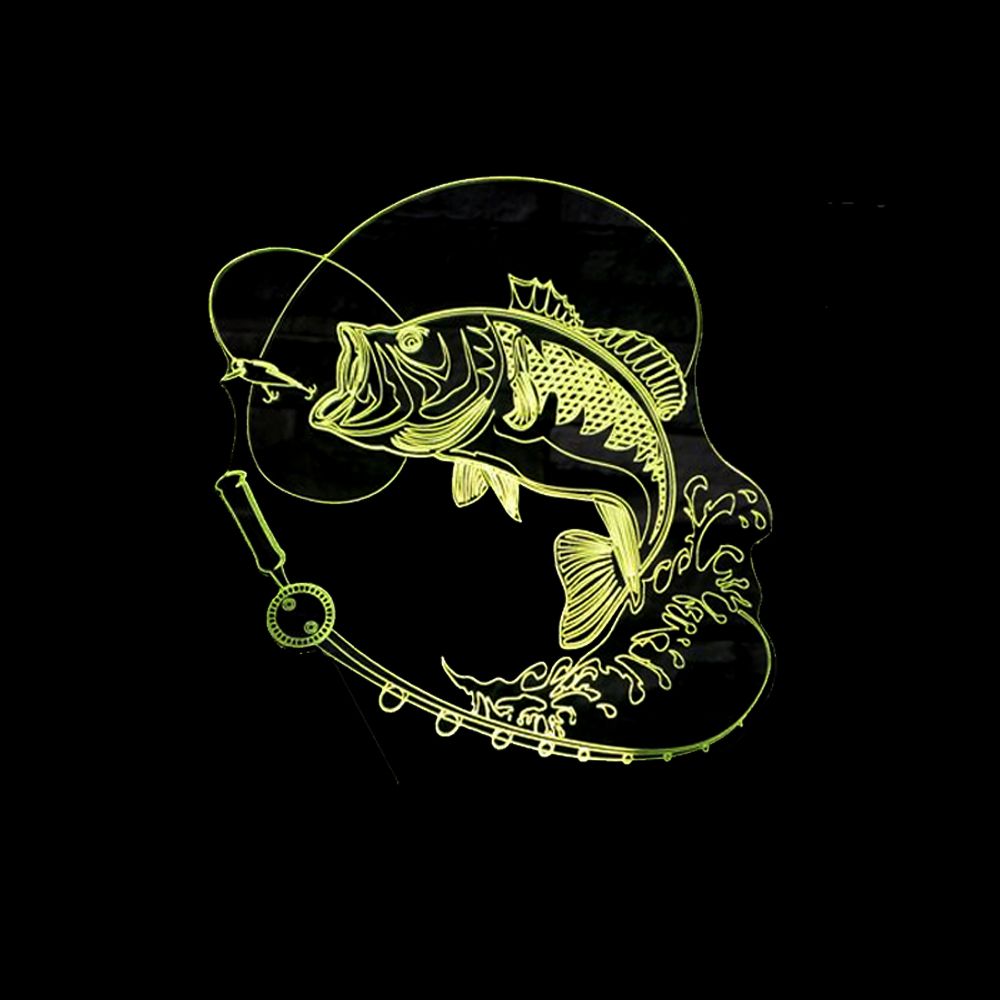 2021 Fishermen Fishing 3d Desk Lamp Led Change Nightlight Bedroom Atmosphere Fish Lighting Decor Fishing Lightwholesale Dropshipping From Pangyouyulei 16 49 Dhgate Com