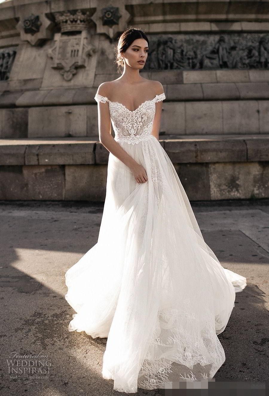 berta lace wedding dress