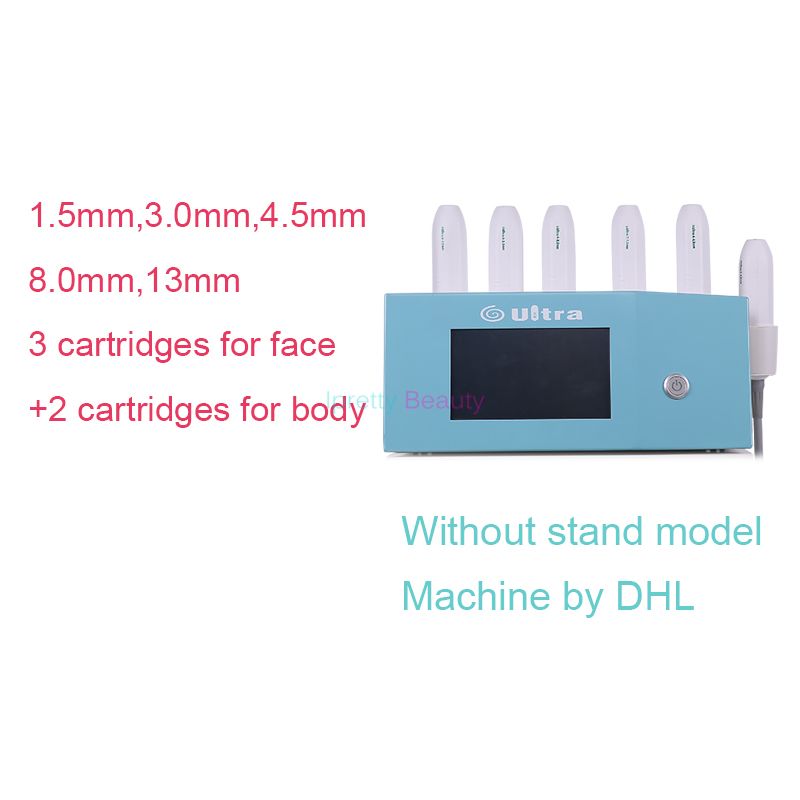 5 cartridges HIFU zonder standaard trolley