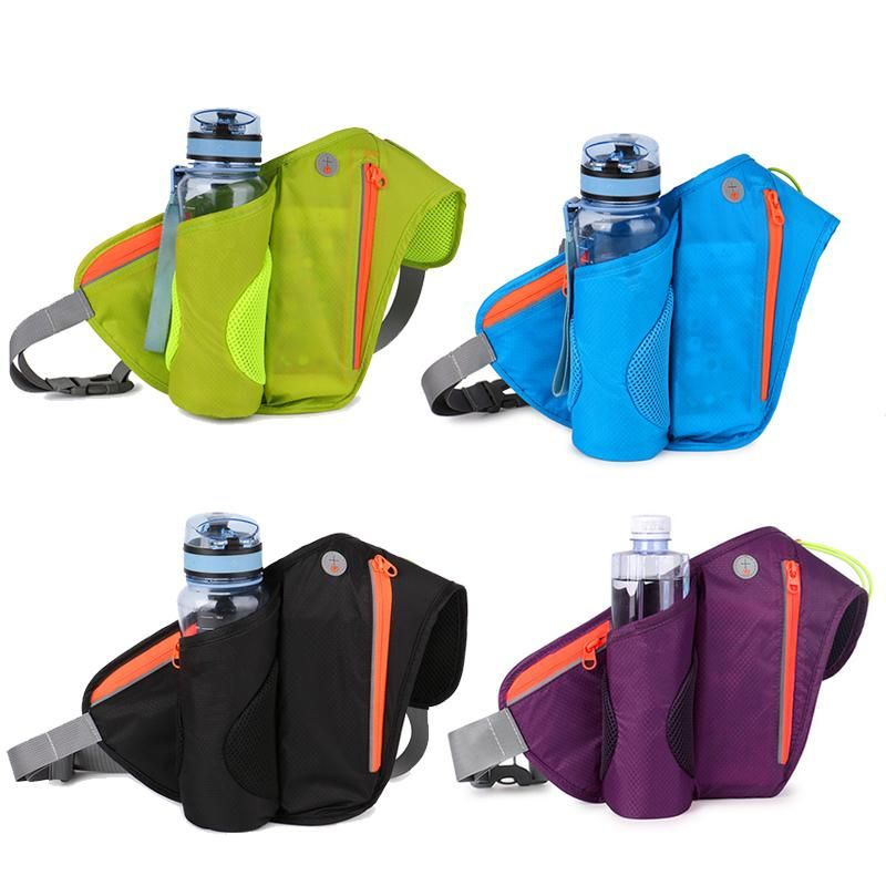 running belt with water bottle holder