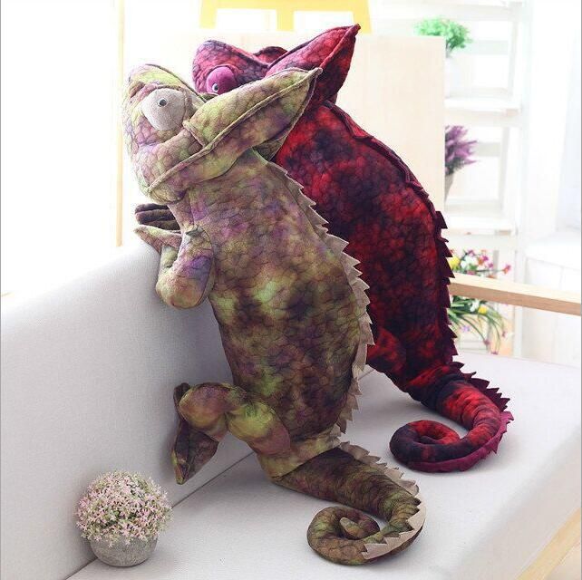 chameleon stuffed toy