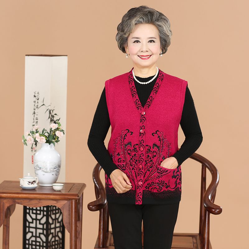 Gilet pour grand mere Clearance