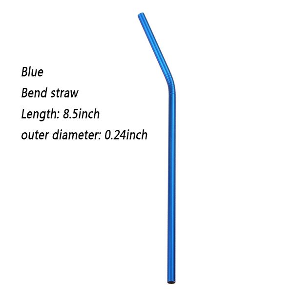 Blue 8.5inch Bend