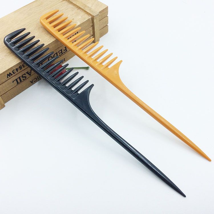 Professional Tip Tail Comb For Salon Barber Section Hair Brush
