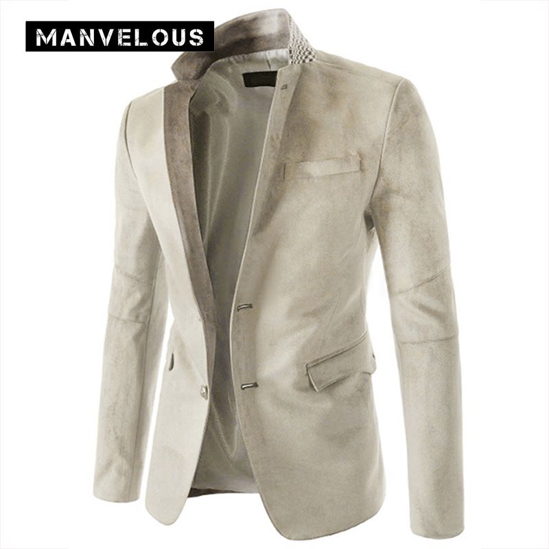 suede blazer mens