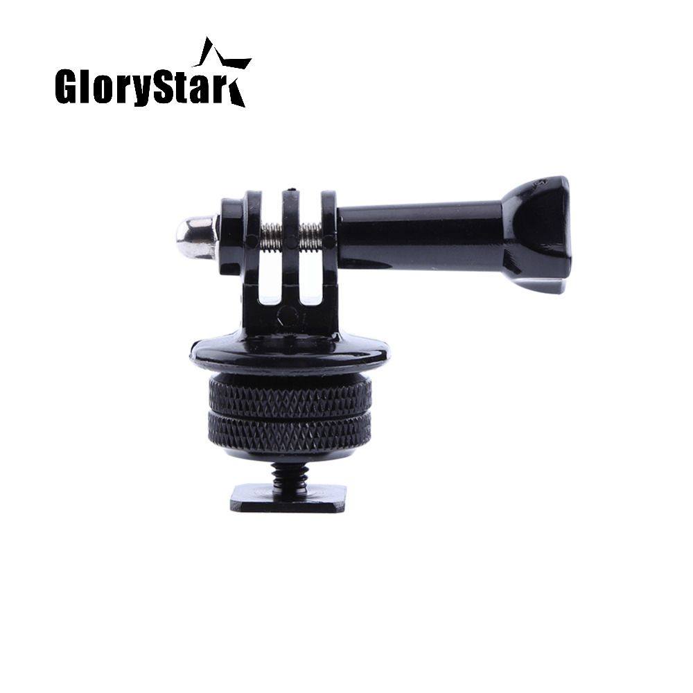Adaptador para trípode monopié para de aluminio de 1 Piezas Soporte de Montaje para GoPro Hero 3 4 5 6 Adaptador para trípode monopié para de aluminio de 1 Piezas Soporte de Montaje para GoPro Hero 3 4 5 6