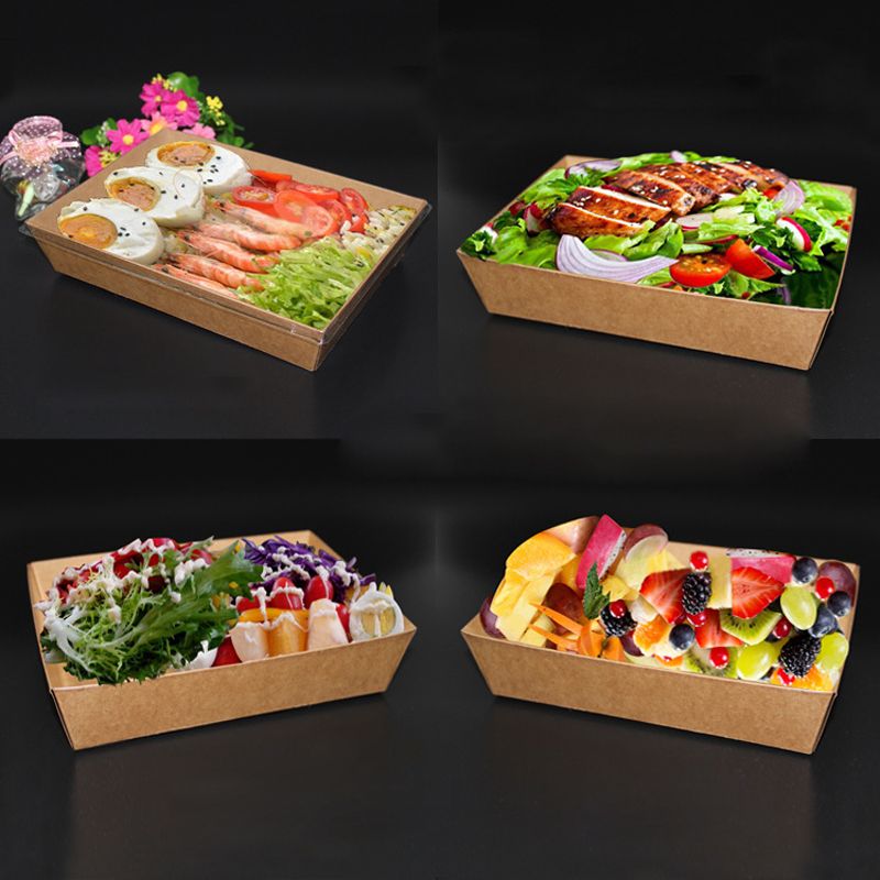 Boxes Food Go To Box Container Sushi Cake Containers Takeout Take  Disposable Out Cupcake Fruit Wedding