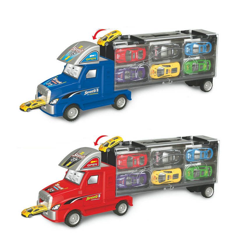 toy truck transport car carrier