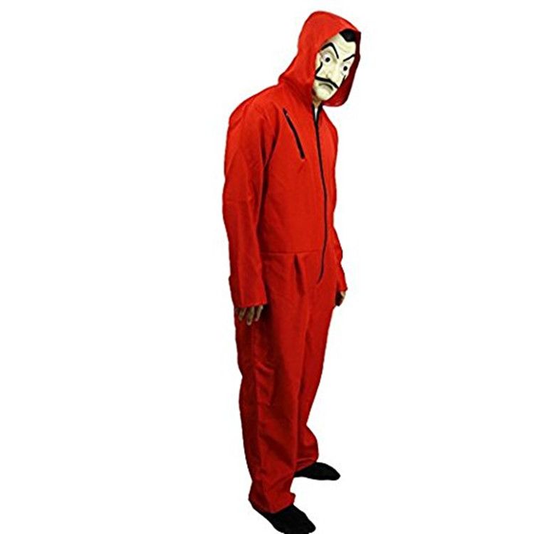 2018 Full Set La Casa De Papel Salvador Dali Cosplay Costume
