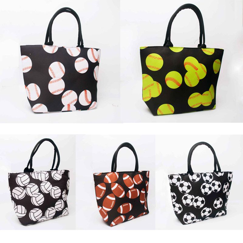 large baseball tote bag