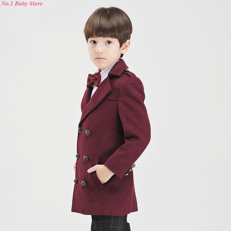 Acheter Top Qualite Bebe Garcon Enfant Laine Survetement Enfant Epaissir Laine Manteau Enfant Costume Col Manteau Garcon Veste De 93 68 Du Yahoor Fr Dhgate Com