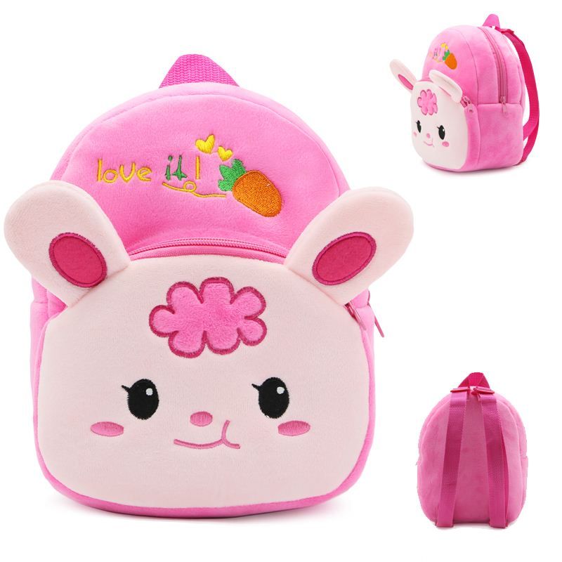 Acquistare Zaino Di Coniglio Animale Coniglietto Di Kawaii Morbido Flush  Cute Little Girl Bunny Zaino Kindergarten Schoolbag Regali Belli Economico  | Consegna Veloce E Qualità | It.Dhgate