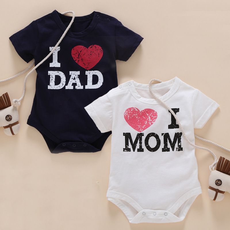 i love mommy and daddy baby clothes