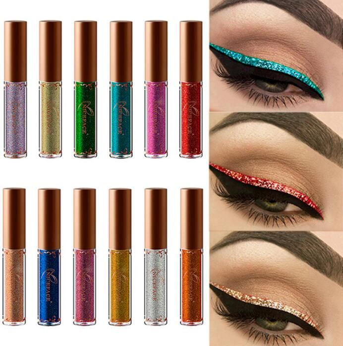satin al niceface inci metalik sivi glitter goz kalemi elmas yuksek sedefli kahverengi sivi eyeliner dovme renkli eyeliner tl7 99 dhgate comda