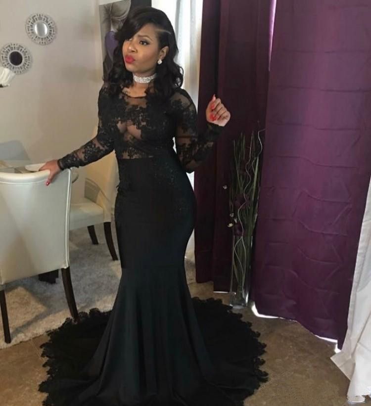cute black long dresses